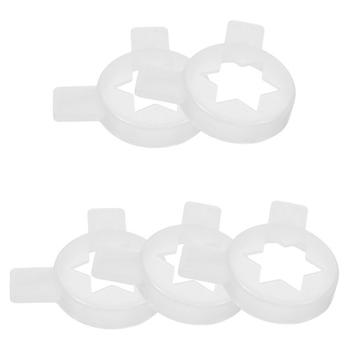 White plastic ice - white,