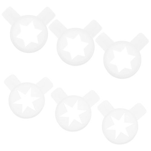 Pcs nozzles for ice cream - 6,